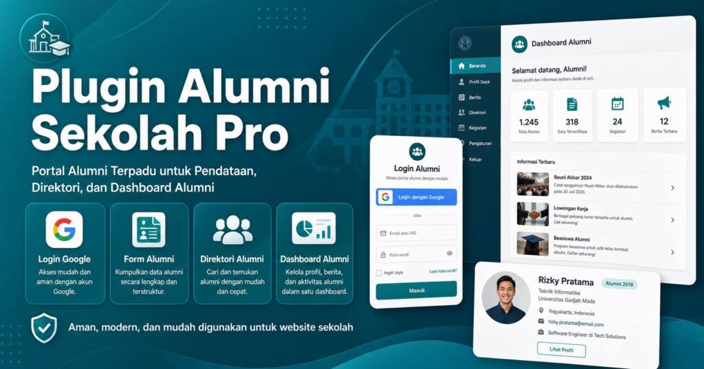 Pendataan alumni SMPN 2 Kertasari semua angkatan